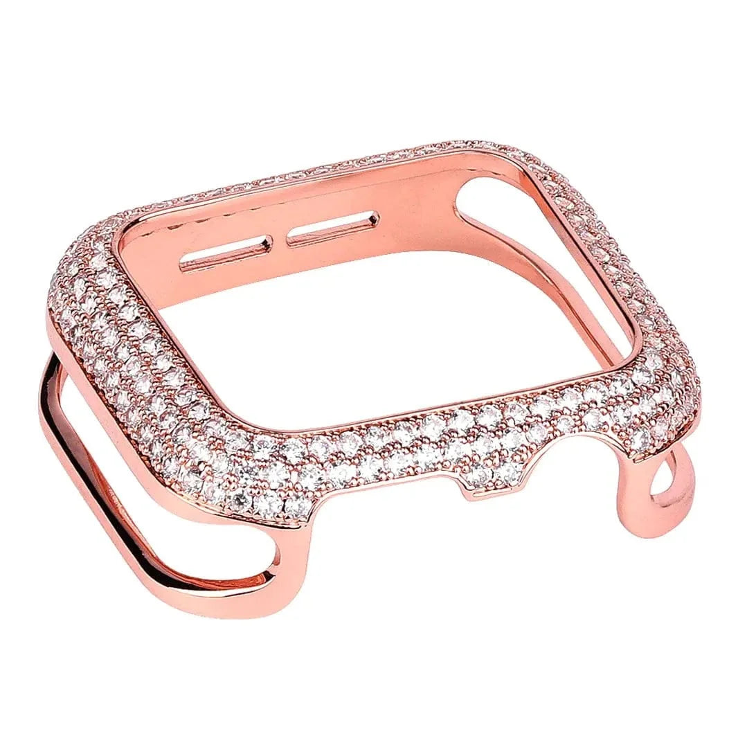 Diamond Bling Metal Bumper for Apple Watch 41mm