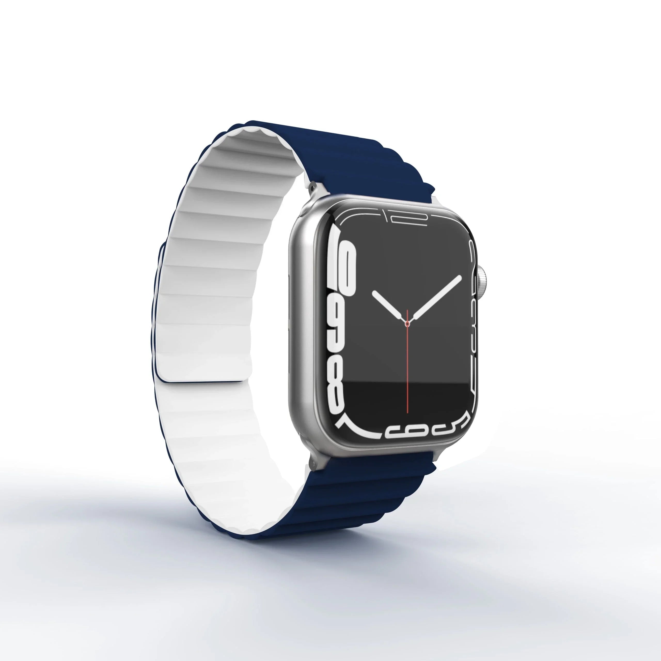 Double Sided Wearable Silicone Magnetic Loop Bands for Apple Watch 42 | 44 | 45 | Ultra 49 | 46mm S10