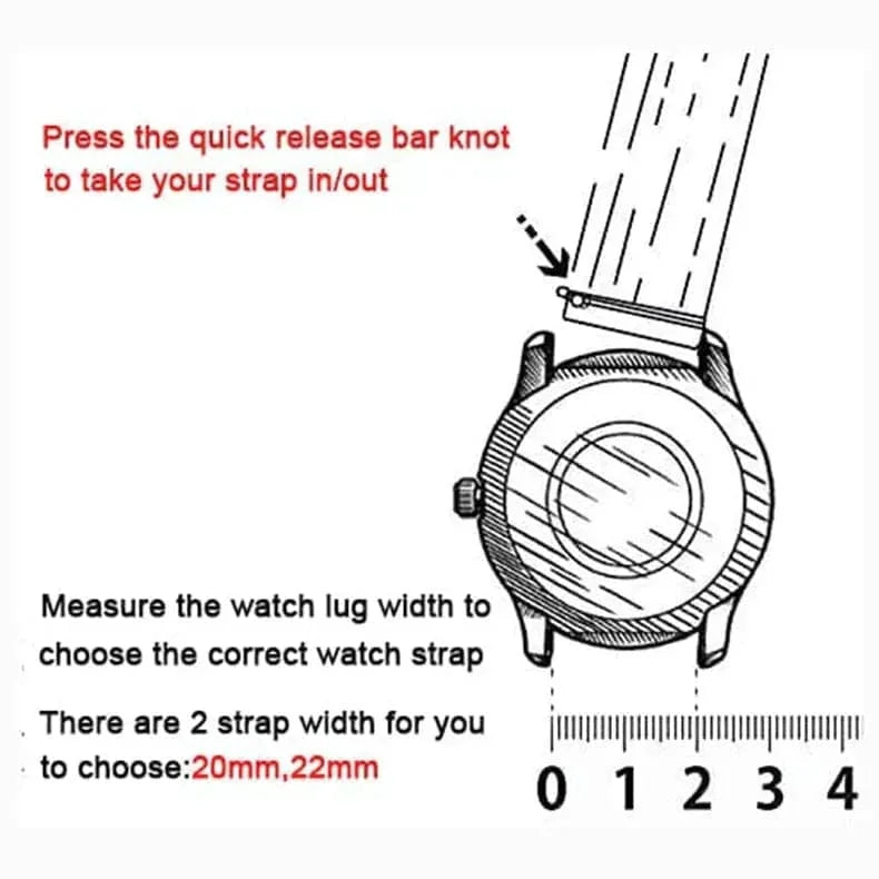 Dual Color Magnetic Silicone Loop for Samsung Watch 4 | 5 | 6 | 7