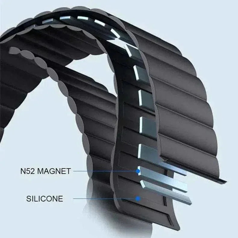 Dual Color Magnetic Silicone Loop for Samsung Watch 4 | 5 | 6 | 7