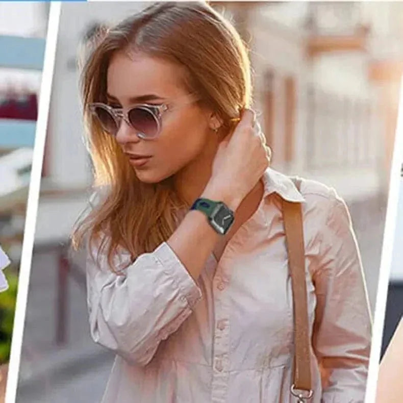 Dual Color Silicone Sport Band for Apple Watch 38 | 40 | 41 | 42mm S10