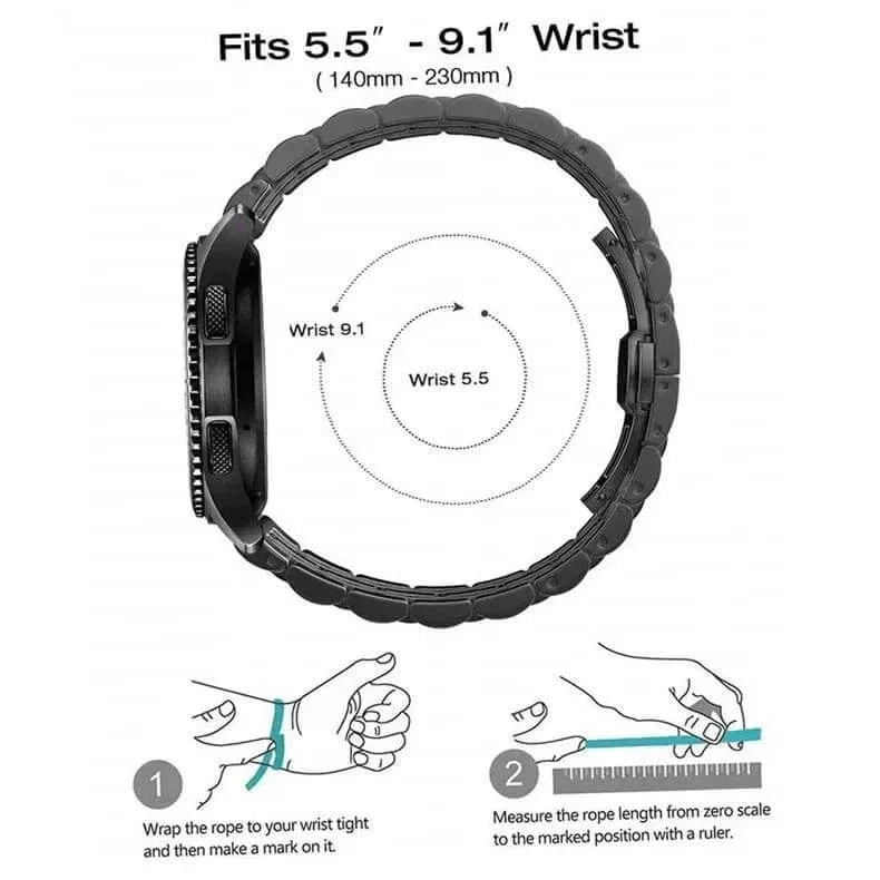 Stainless Steel Seven Link Bracelet for Apple Watch 38 | 40 | 41 | 42mm S10
