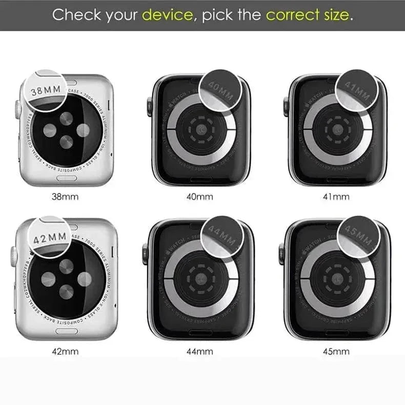 Dual Rhinestone Frame Built-in Glass Screen Protector Hard Cover for Apple Watch 45mm