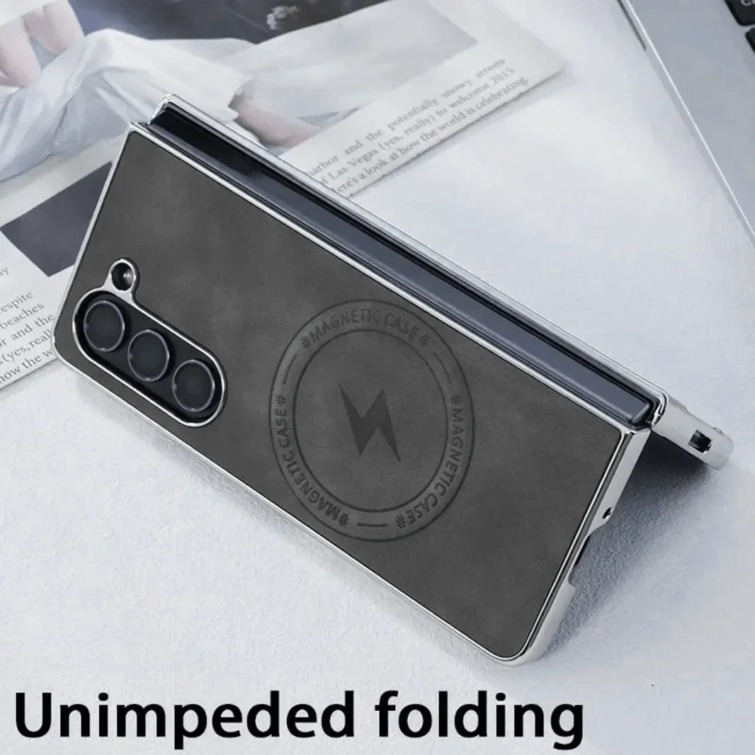 Electroplated Magnetic Charging Compatible Case for Samsung Z Fold7