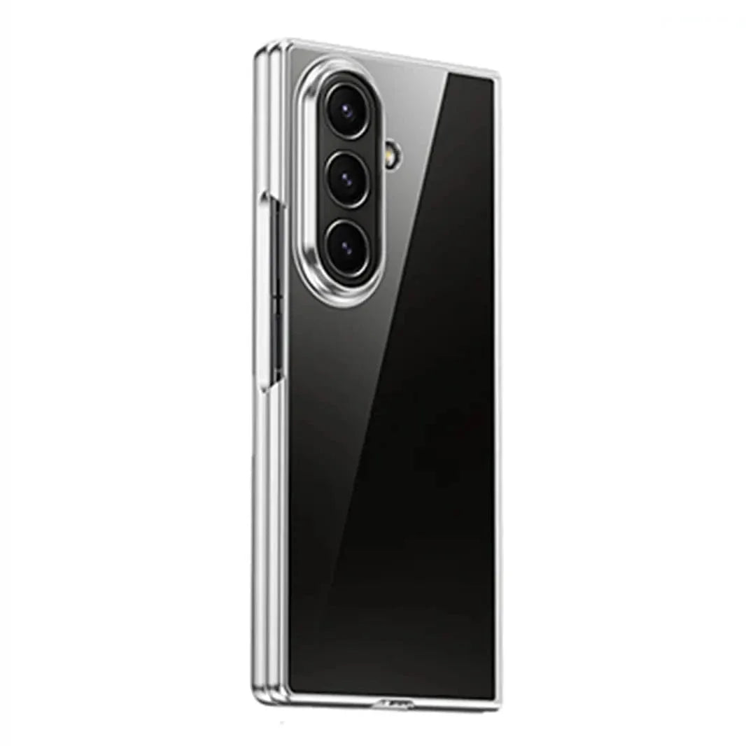 Full Electroplating Frame clear Hard Case for Samsung Z Fold7