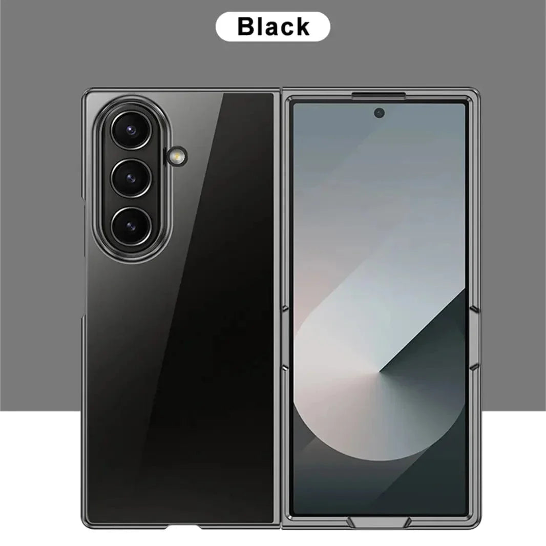 Full Electroplating Frame clear Hard Case for Samsung Z Fold7