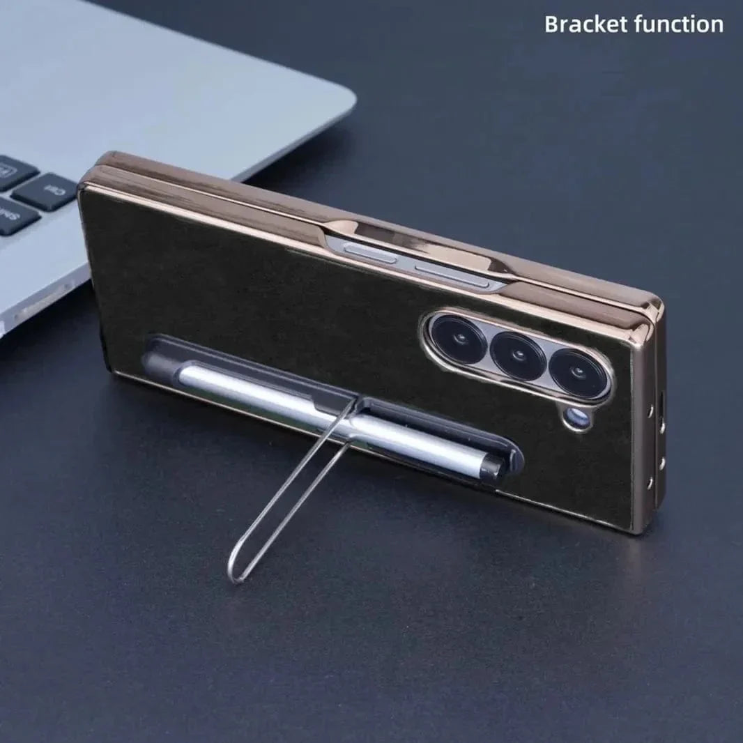 Electroplating Case with Stylus Pen Slot for Samsung Z Fold7