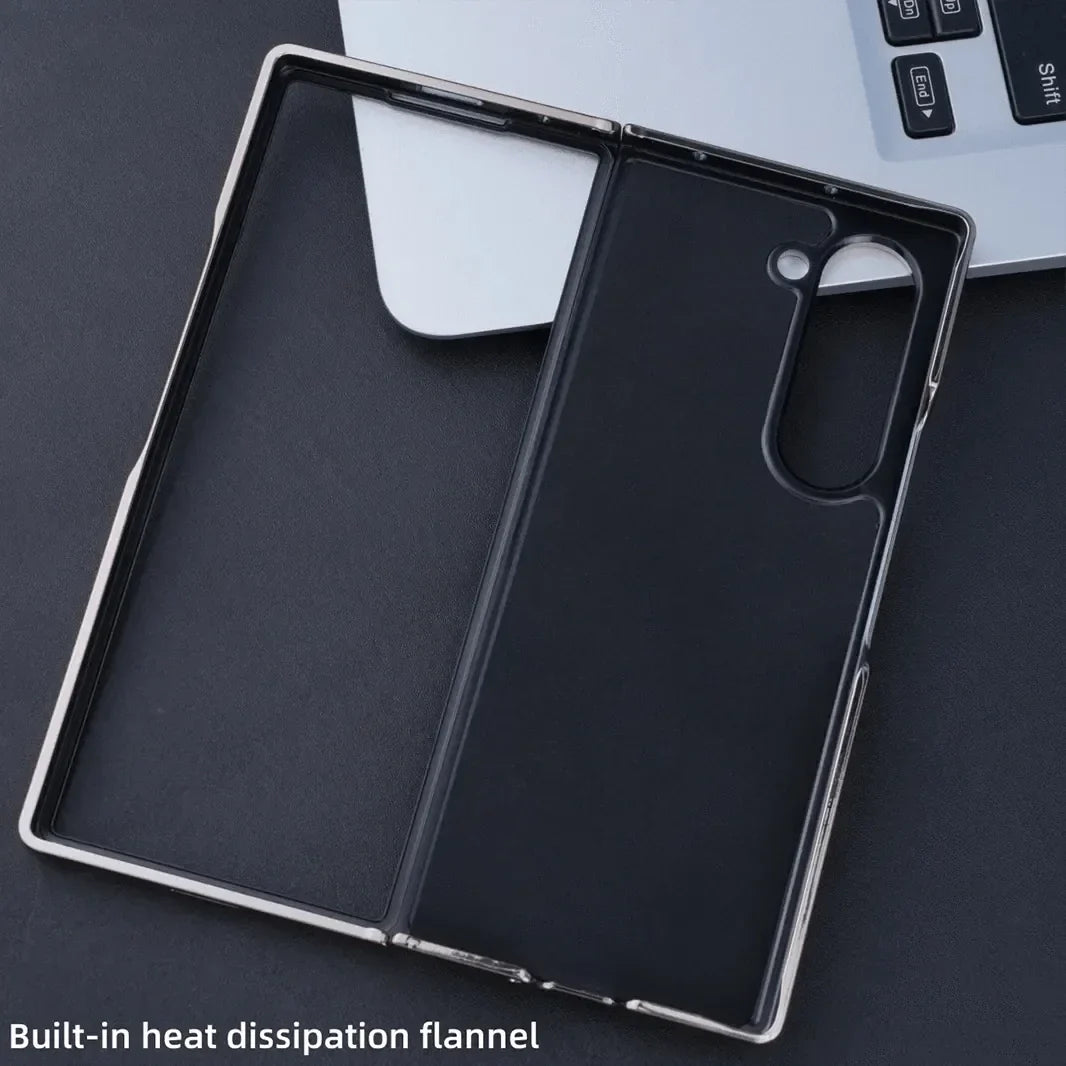 Electroplating Case with Stylus Pen Slot for Samsung Z Fold7