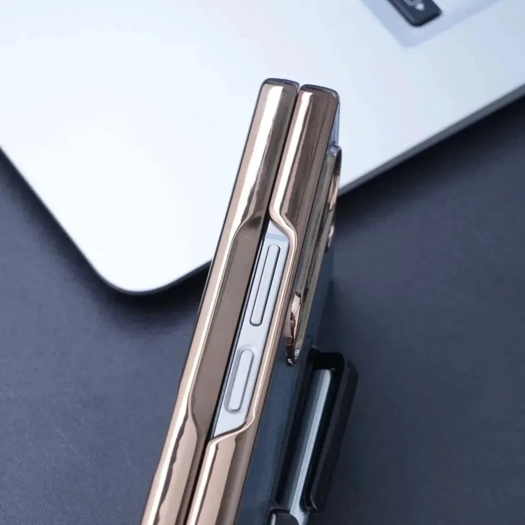 Electroplating Case with Stylus Pen Slot for Samsung Z Fold7