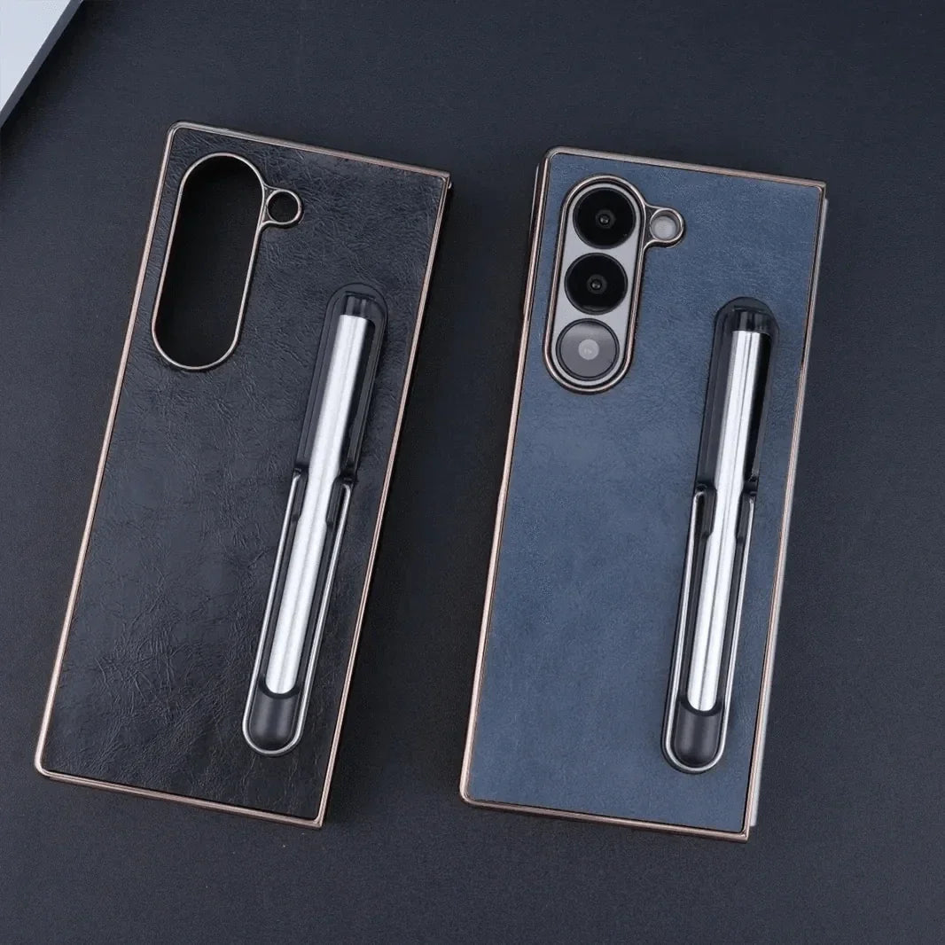 Electroplating Case with Stylus Pen Slot for Samsung Z Fold7