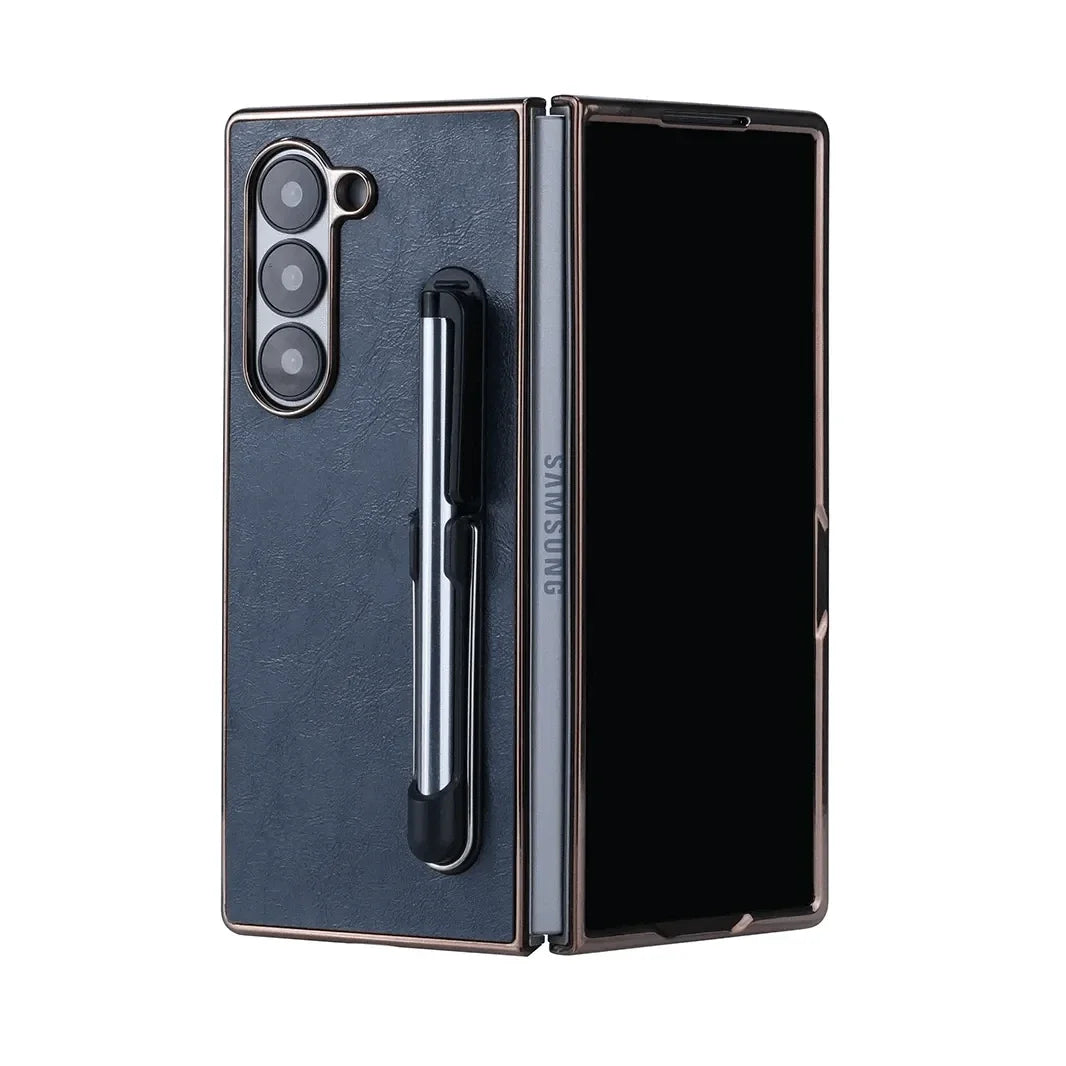 Electroplating Case with Stylus Pen Slot for Samsung Z Fold6