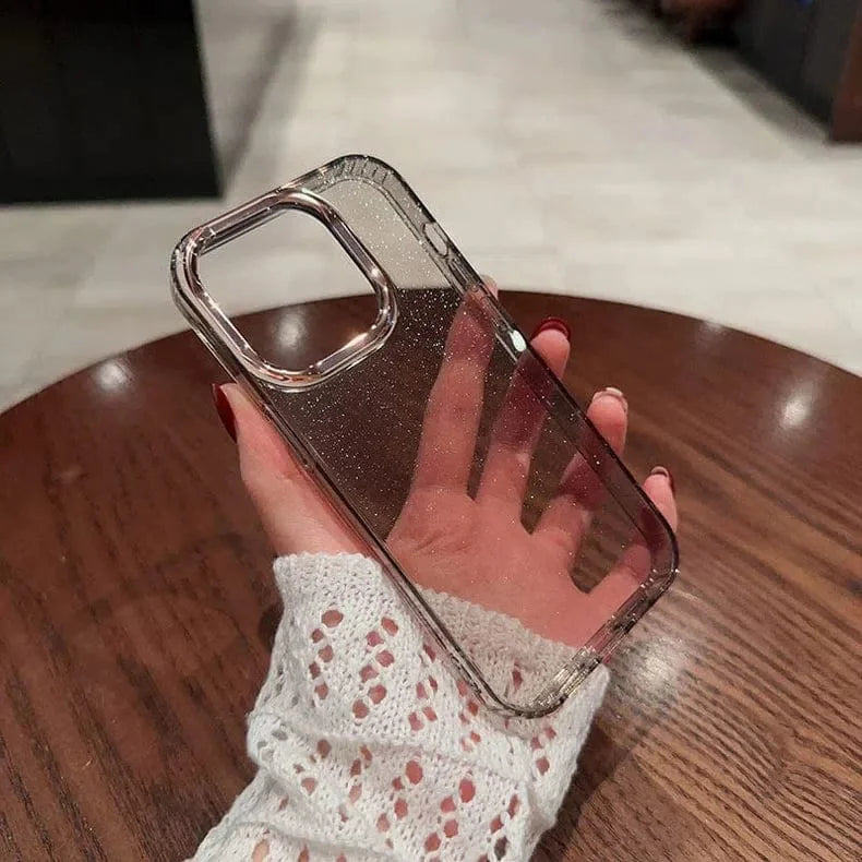 Fashion Bling Glitter Translucent Case for iPhone 13 Pro Max