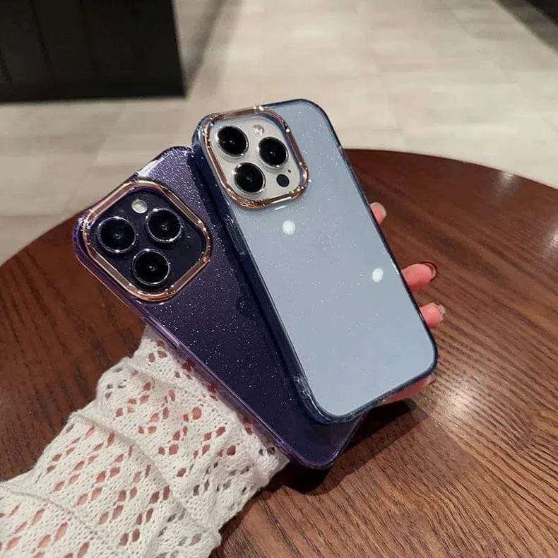 Fashion Bling Glitter Translucent Case for iPhone 14 Pro