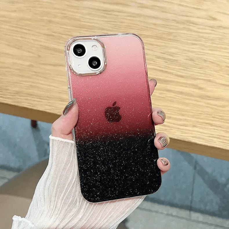 Fashion Bling Glitter Translucent Case for iPhone 16