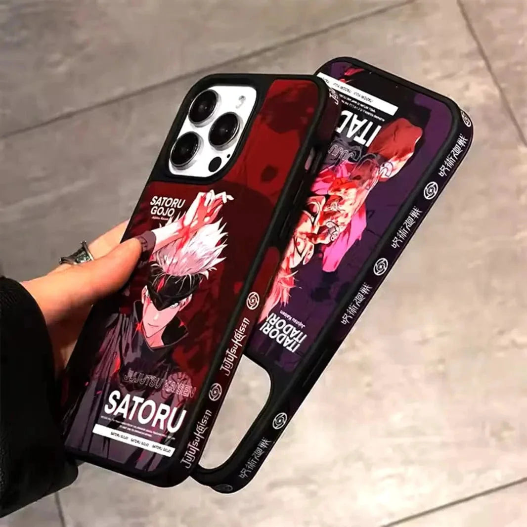 Fashion Cartoon Anime Print PC Case for iPhone 16