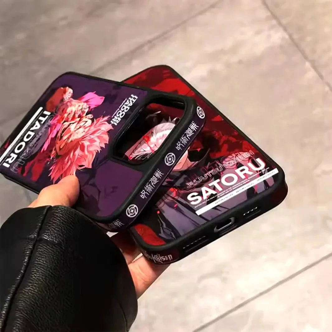 Fashion Cartoon Anime Print PC Case for iPhone 16