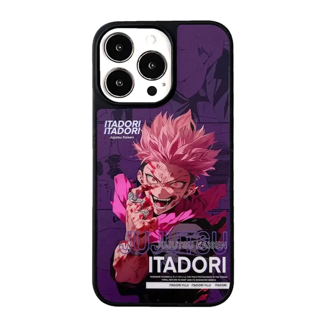 Fashion Cartoon Anime Print PC Case for iPhone 16