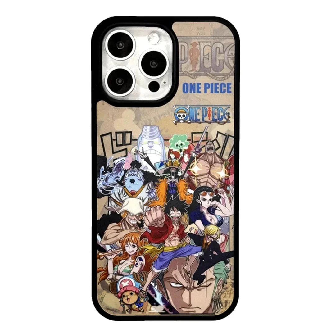 Fashion Cartoon Anime Print PC Case for iPhone 16