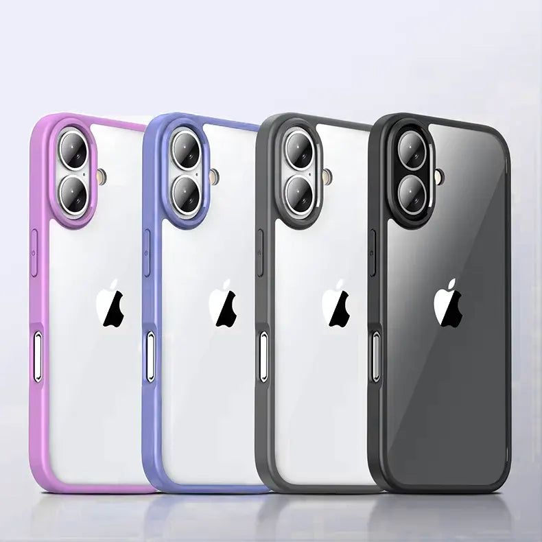 Ultra Crystal Clear Matte Bumper Phone Back Case Cover for Apple iPhone