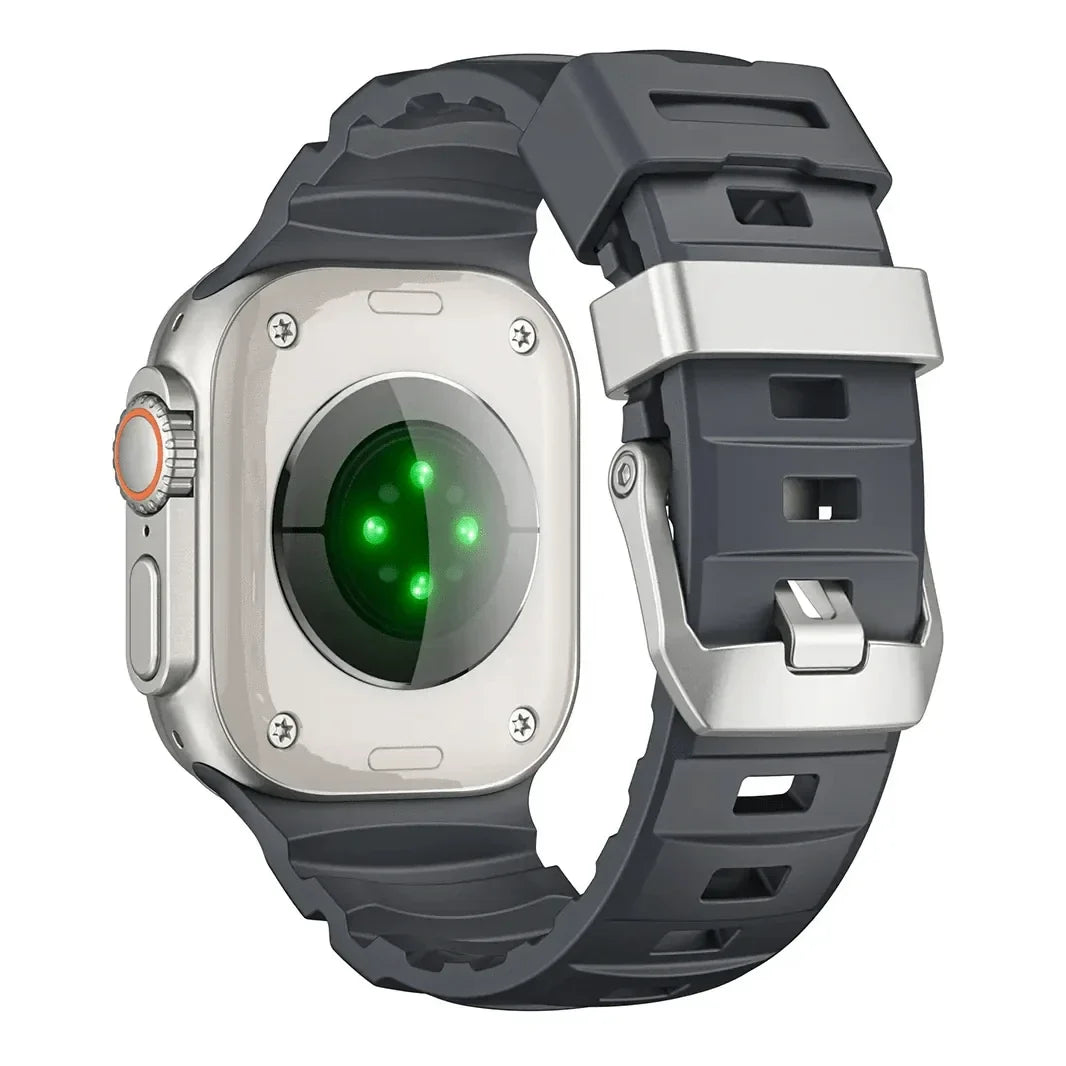 FKM Rubber Sports Band for Apple Watch 42 | 44 | 45 | Ultra 49 | 46mm S10