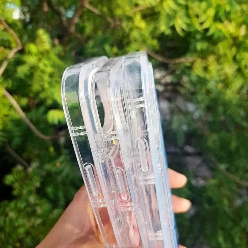 Floral Print Clear Soft Case for iPhone 14 Pro