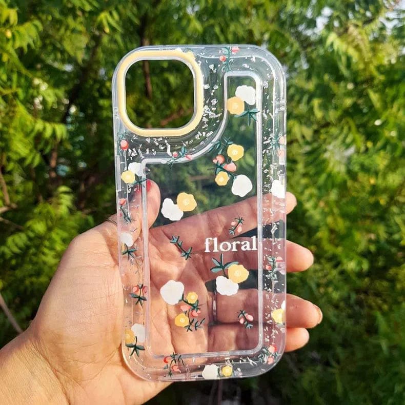 Floral Print Soft Case for iPhone 14 Pro Max