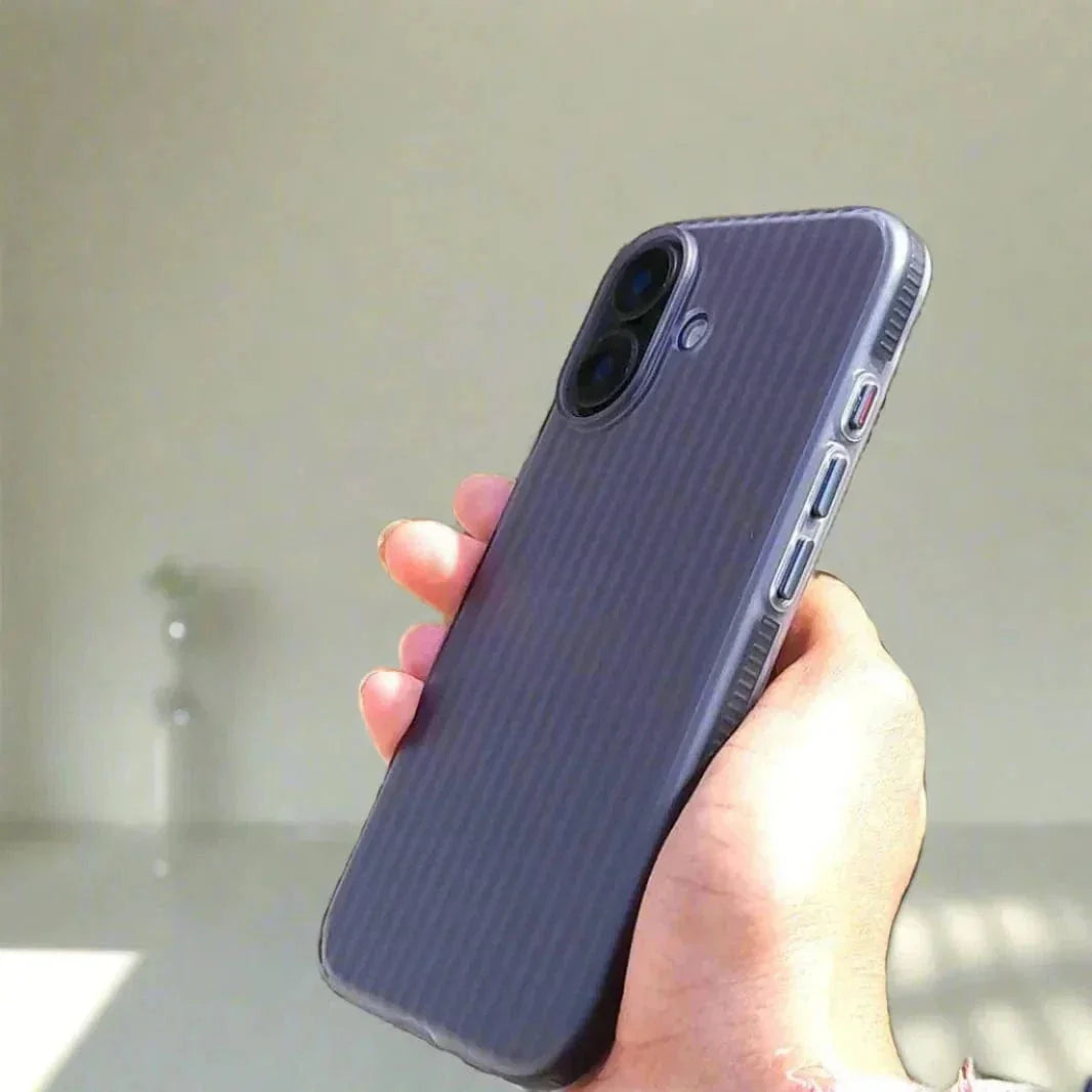 Fluted Texture Magsafe Matte Case for iPhone 16