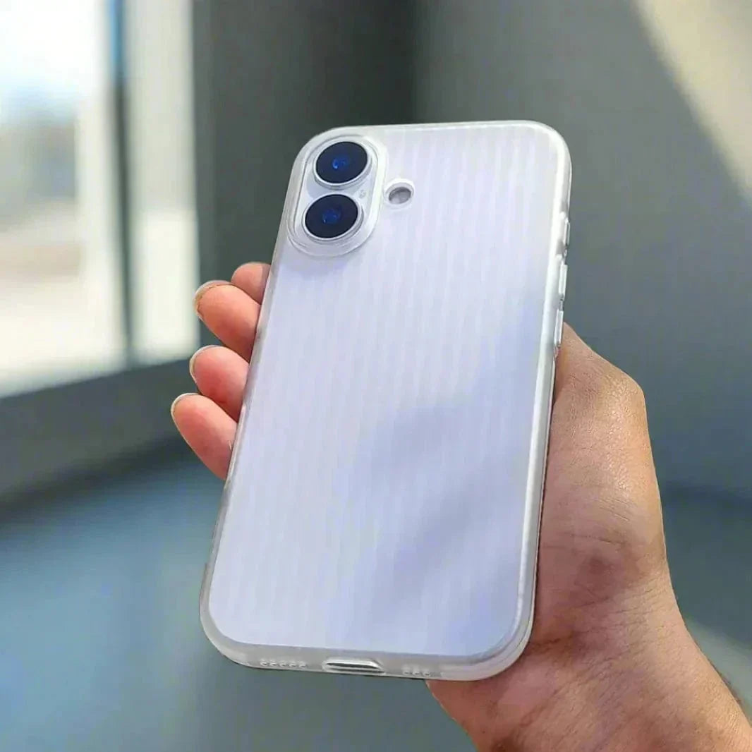 Fluted Texture Magsafe Matte Case for iPhone 16 Plus