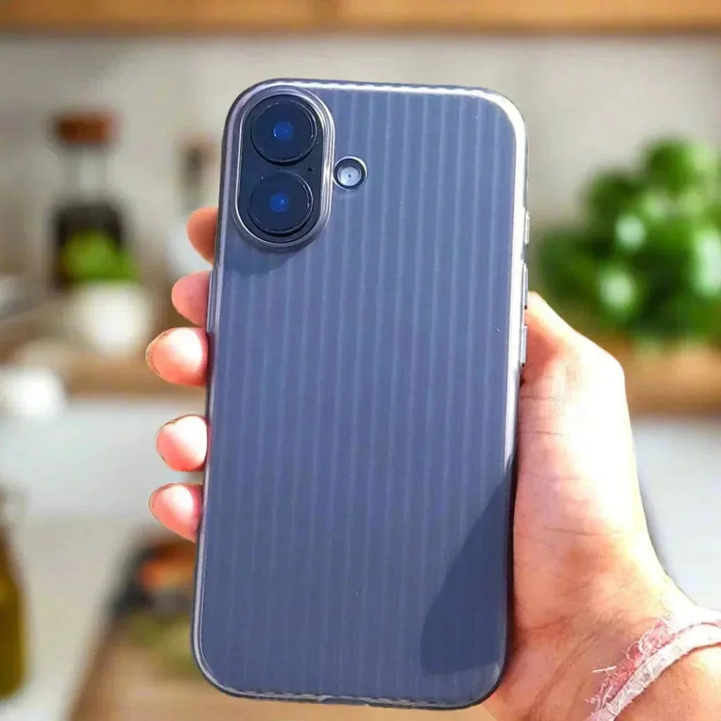 Fluted Texture Magsafe Matte Case for iPhone 16 Plus