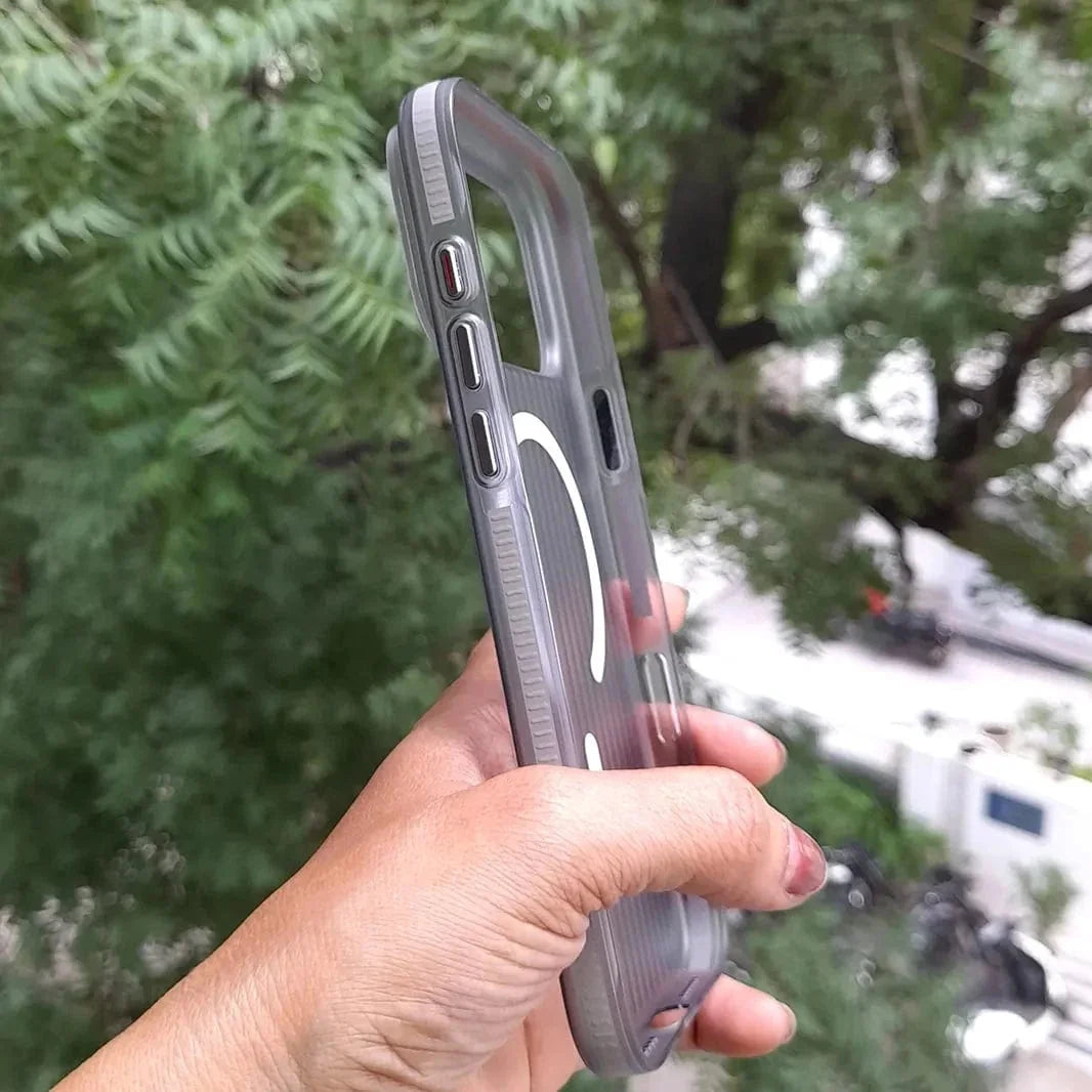 Fluted Texture Magsafe Matte Case for iPhone 17 Pro Max