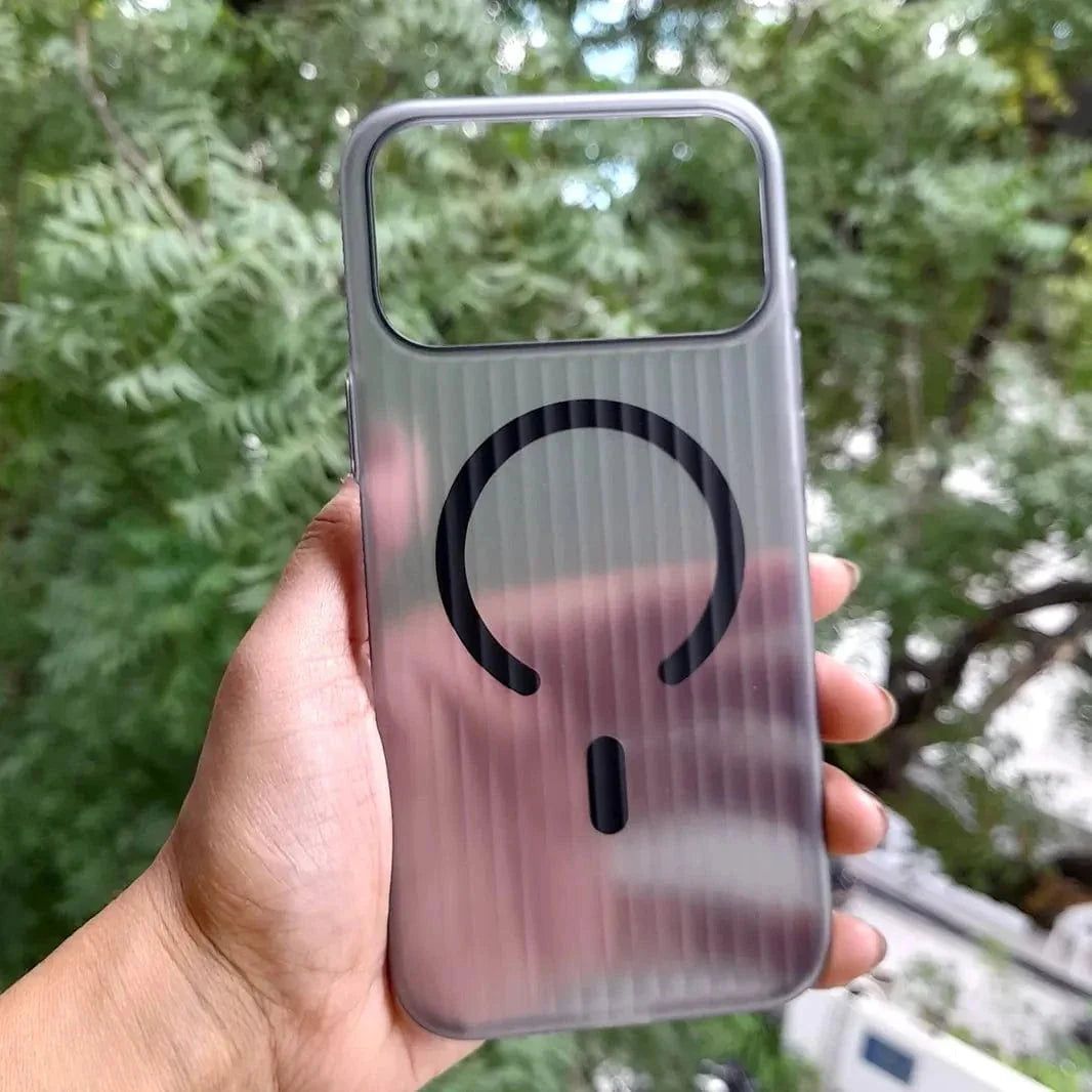 Fluted Texture Magsafe Matte Case for iPhone 17