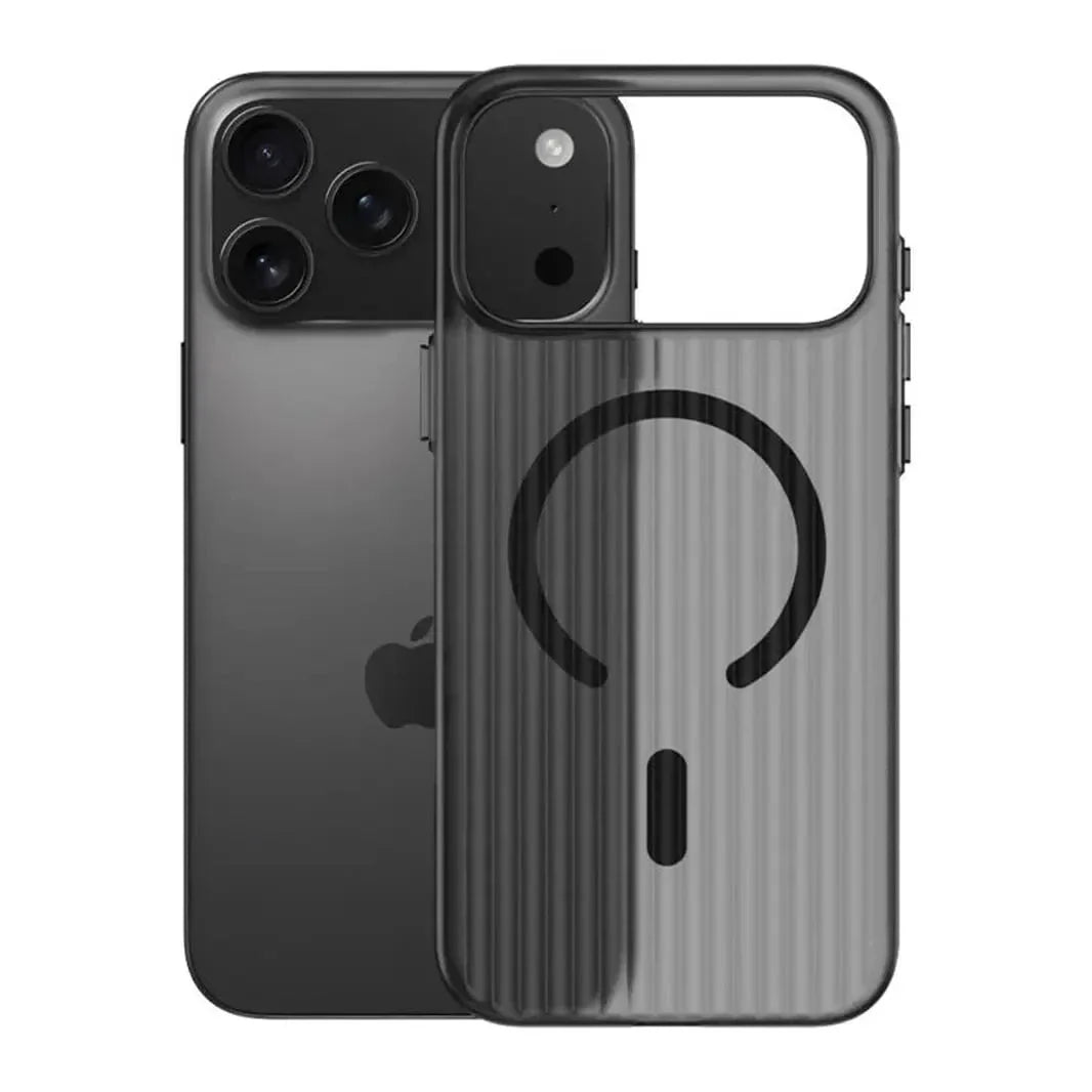 Fluted Texture Magsafe Matte Case for iPhone 17 Pro Max