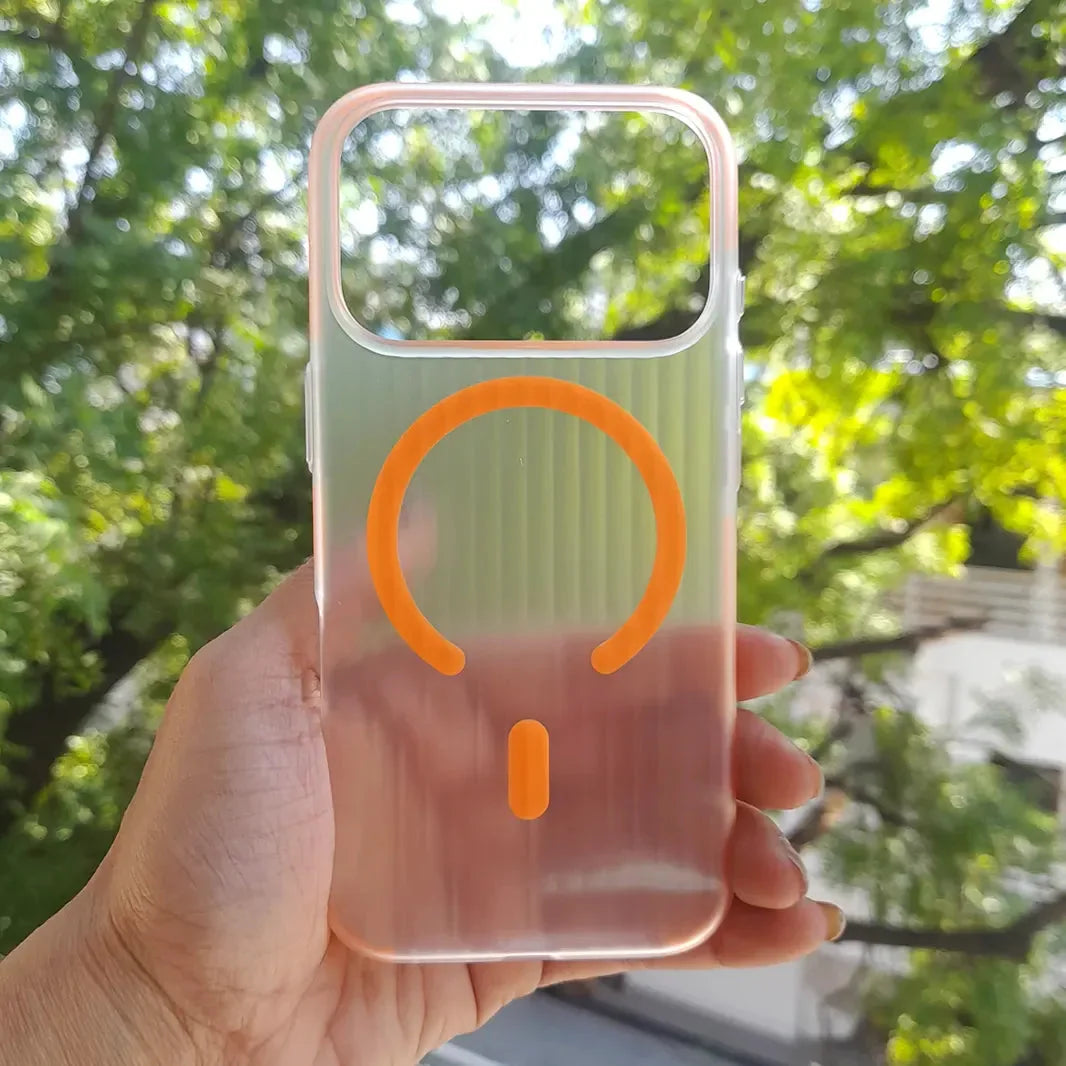 Fluted Texture Magsafe Matte Case for iPhone 17 Pro