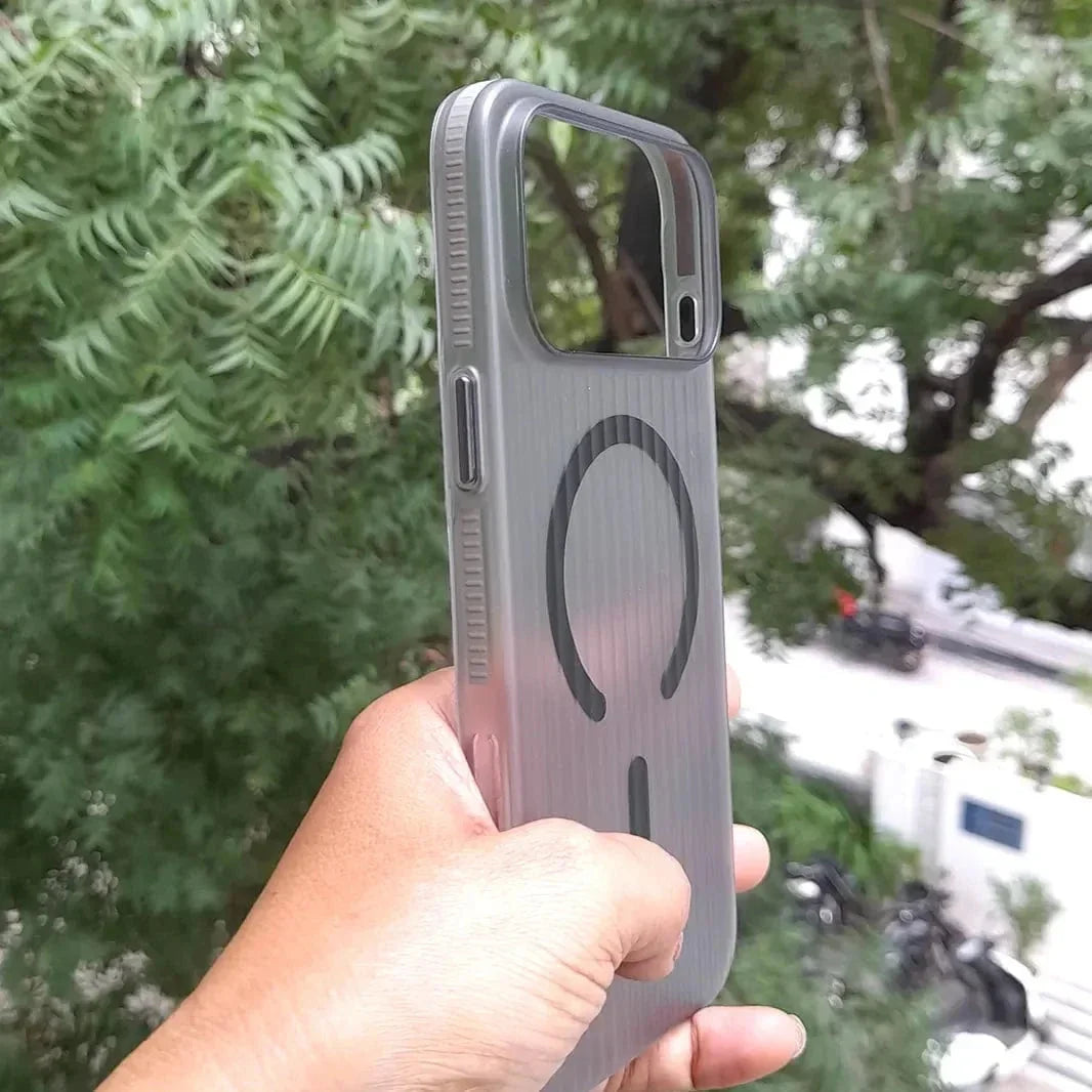 Fluted Texture Magsafe Matte Case for iPhone 17 Pro Max