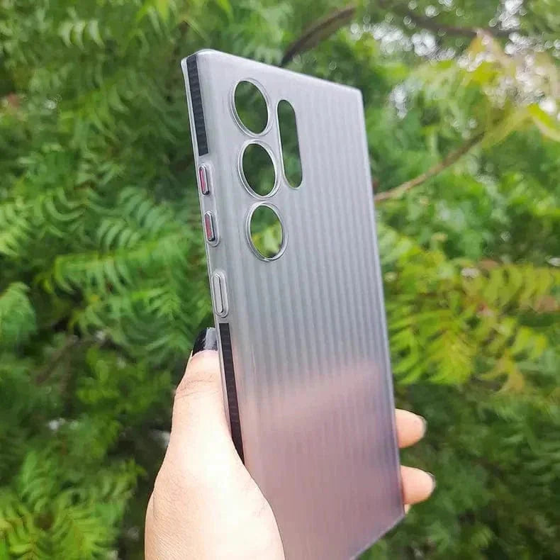 Fluted Texture MagSafe Matte Case for Samsung S23 Ultra