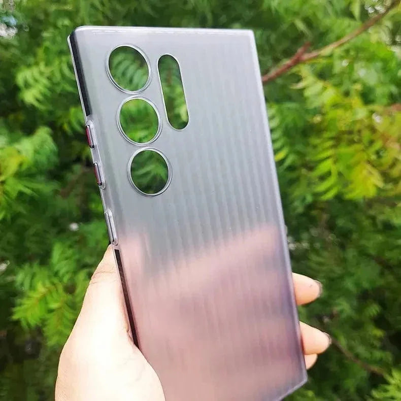 Fluted Texture MagSafe Matte Case for Samsung S23 Ultra