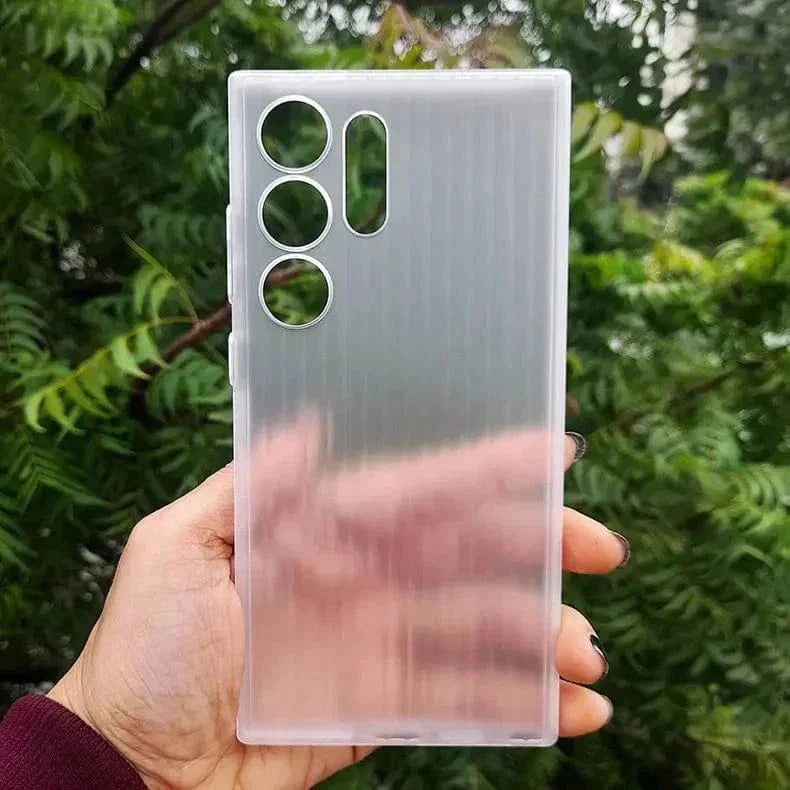 Fluted Texture MagSafe Matte Case for Samsung S23 Ultra