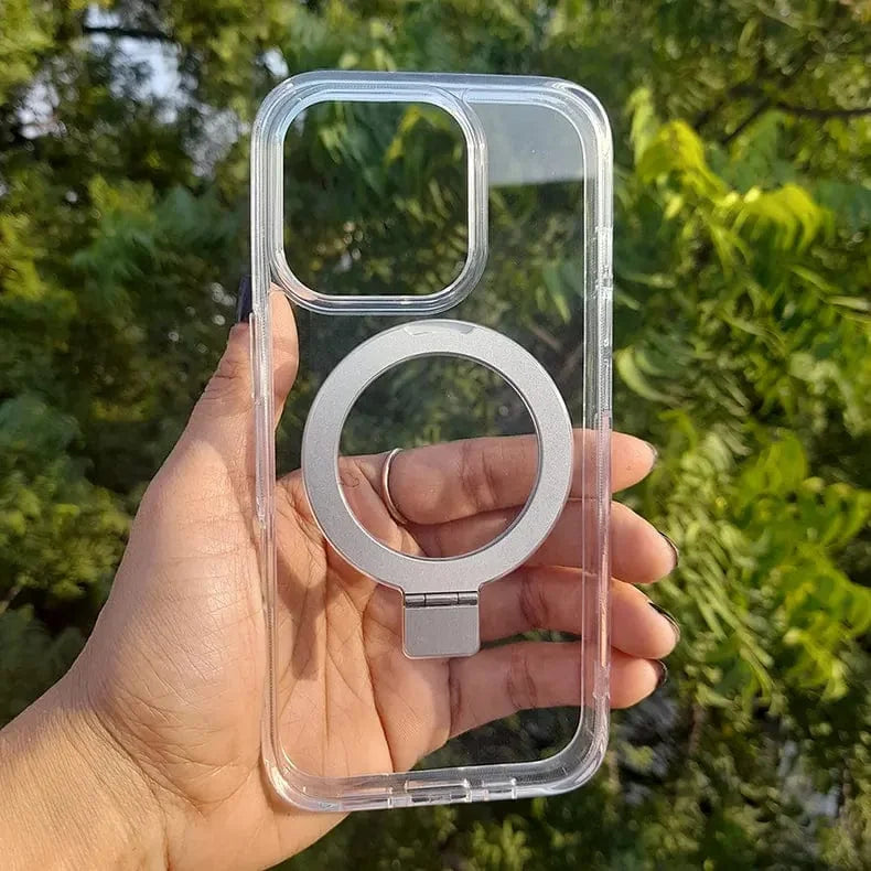 Frosted Magsafe Kickstand Matte Hard Case for iPhone 16 Plus