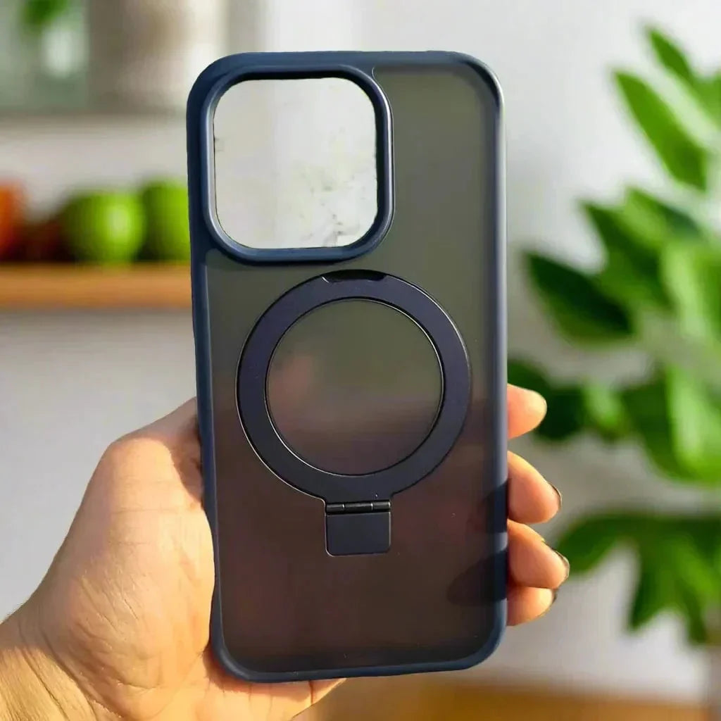 Frosted Magsafe Kickstand Matte Hard Case for iPhone 16 Plus