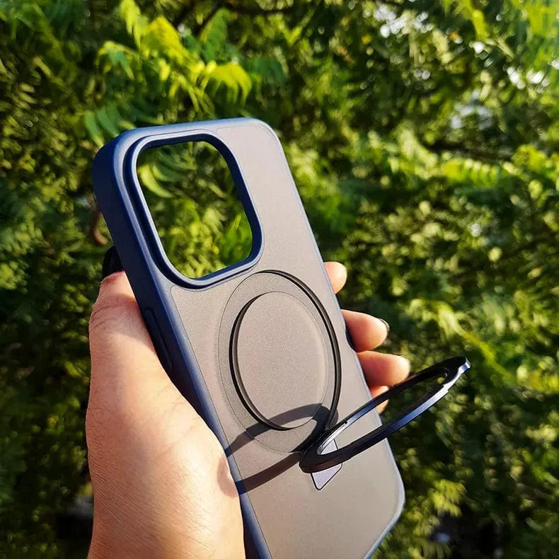 Frosted Magsafe Kickstand Matte Hard Case for iPhone 16 Plus
