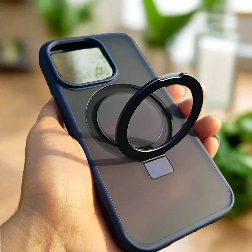 Frosted Magsafe Kickstand Matte Hard Case for iPhone 16 Plus