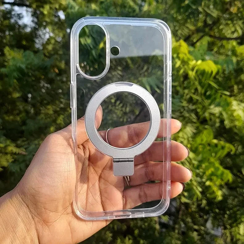 Frosted Magsafe Kickstand Matte Hard Case for iPhone 16 Plus