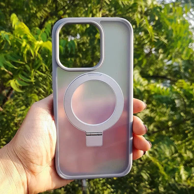 Frosted Magsafe Kickstand Matte Hard Case for iPhone 16 Pro Max