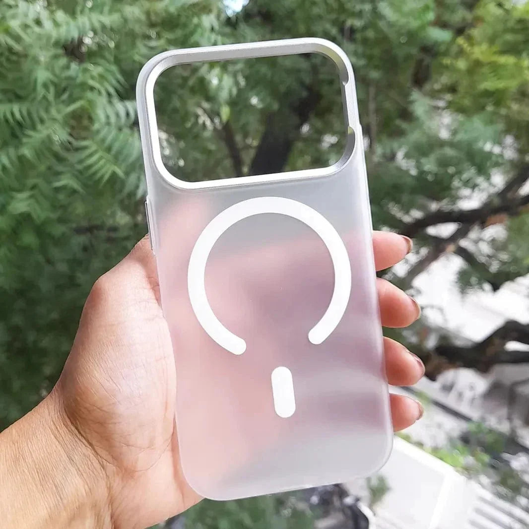 Frosted Matte Ultra-Thin Slim Metal Key Magsafe Case for iPhone 17 Air