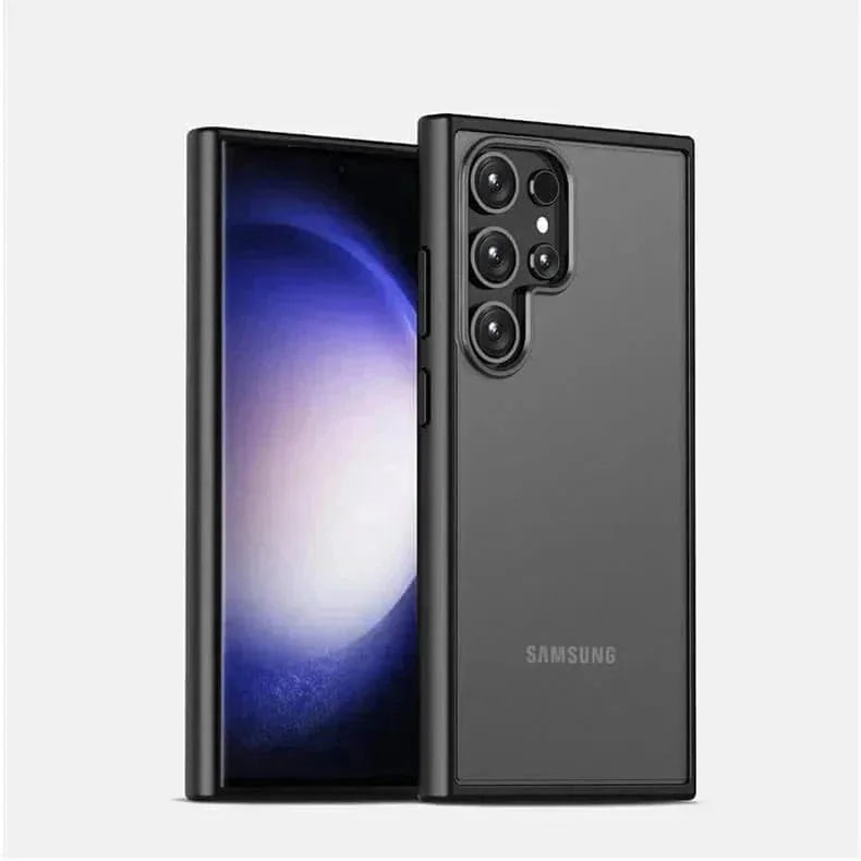 Frosted Semi Transparent Case for Samsung S25