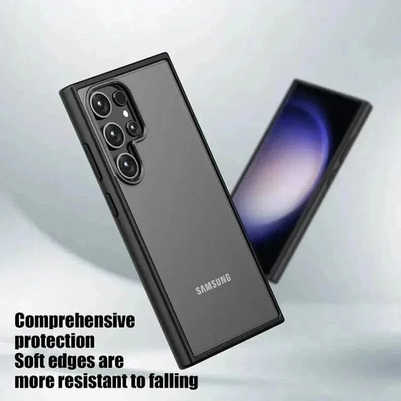 Frosted Semi Transparent Case for Samsung S25