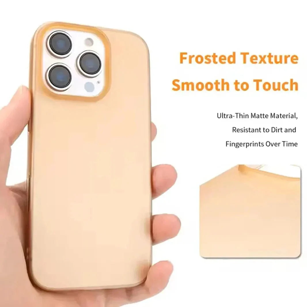 Frosted Slim Matte Paper Case for iPhone 16 Pro Max