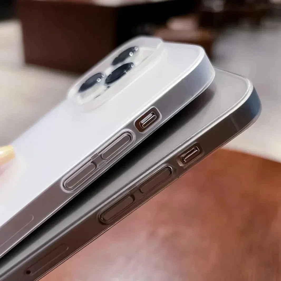 Frosted Slim Matte Paper Case for iPhone 13