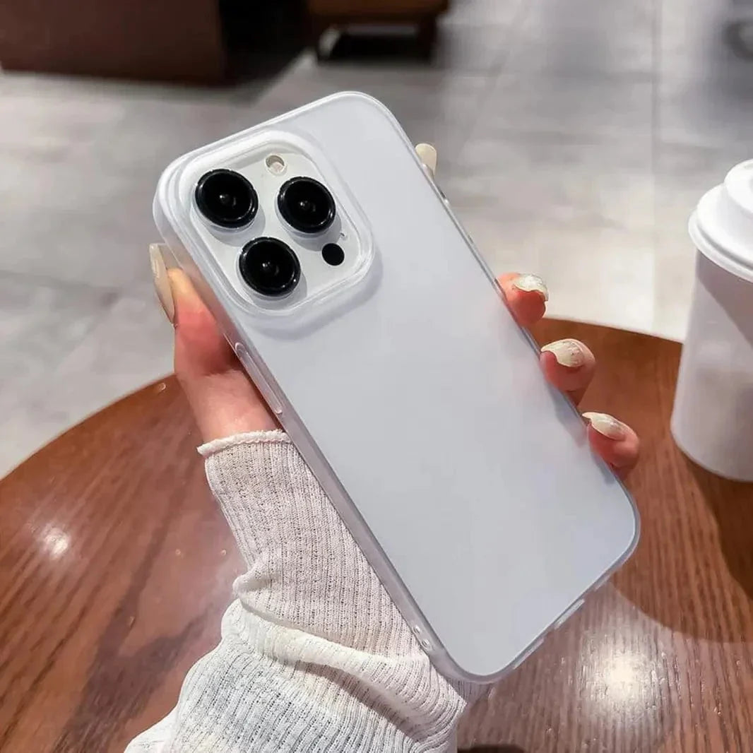 Frosted Slim Matte Paper Case for iPhone 16 Pro