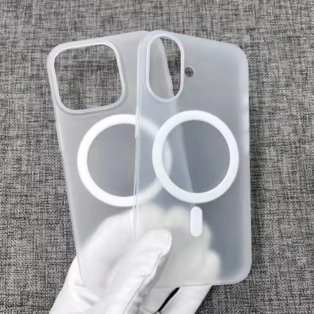 Frosted Ultra-Thin Slim Matte Magsafe Hard Case for iPhone 15